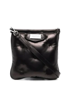 Borsa in pelle trapuntata