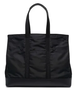 Borsa in tessuto con logo