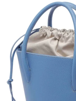 Borsa maxi azzurra maxi myrtha