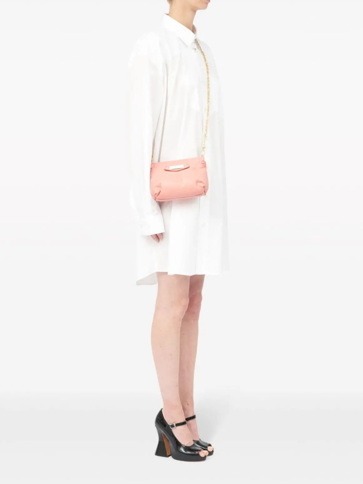 Borsa messenger in pelle Glam Slam
