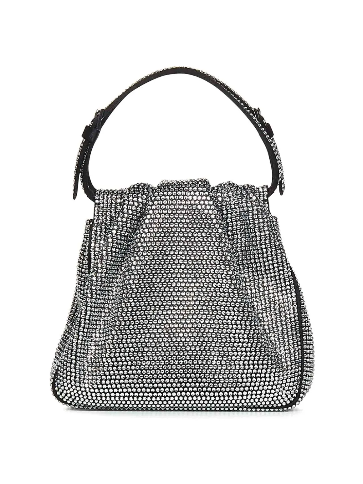 Borsa nera di cristallo pieno di vittoria