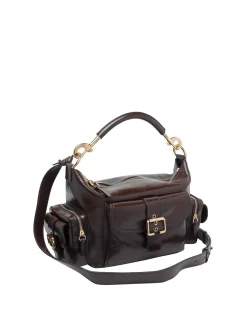Borsa per fotocamera in pelle