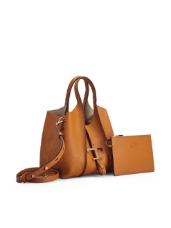 Borsa per la spesa senza tempo in pelle mini