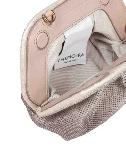 Borsa Pochette In Tessuto Con Strass