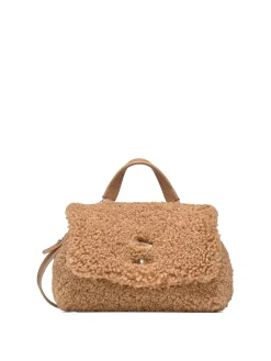 Borsa Postina Dolly Baby Marrone In Teddy