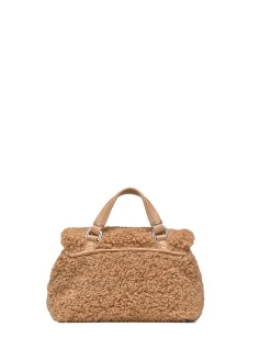 Borsa Postina Dolly Baby Marrone In Teddy