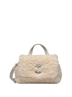 Borsa Postina Dolly Baby Bianco In Teddy
