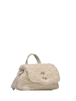 Borsa Postina Dolly Baby Bianco In Teddy