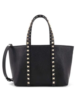 Borsa Shopping Rockstud In Pelle