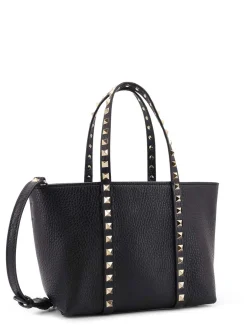 Borsa Shopping Rockstud In Pelle