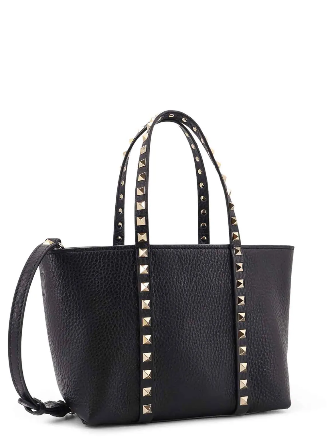Borsa Shopping Rockstud In Pelle