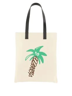 Borsa shopping in tela di cotone
