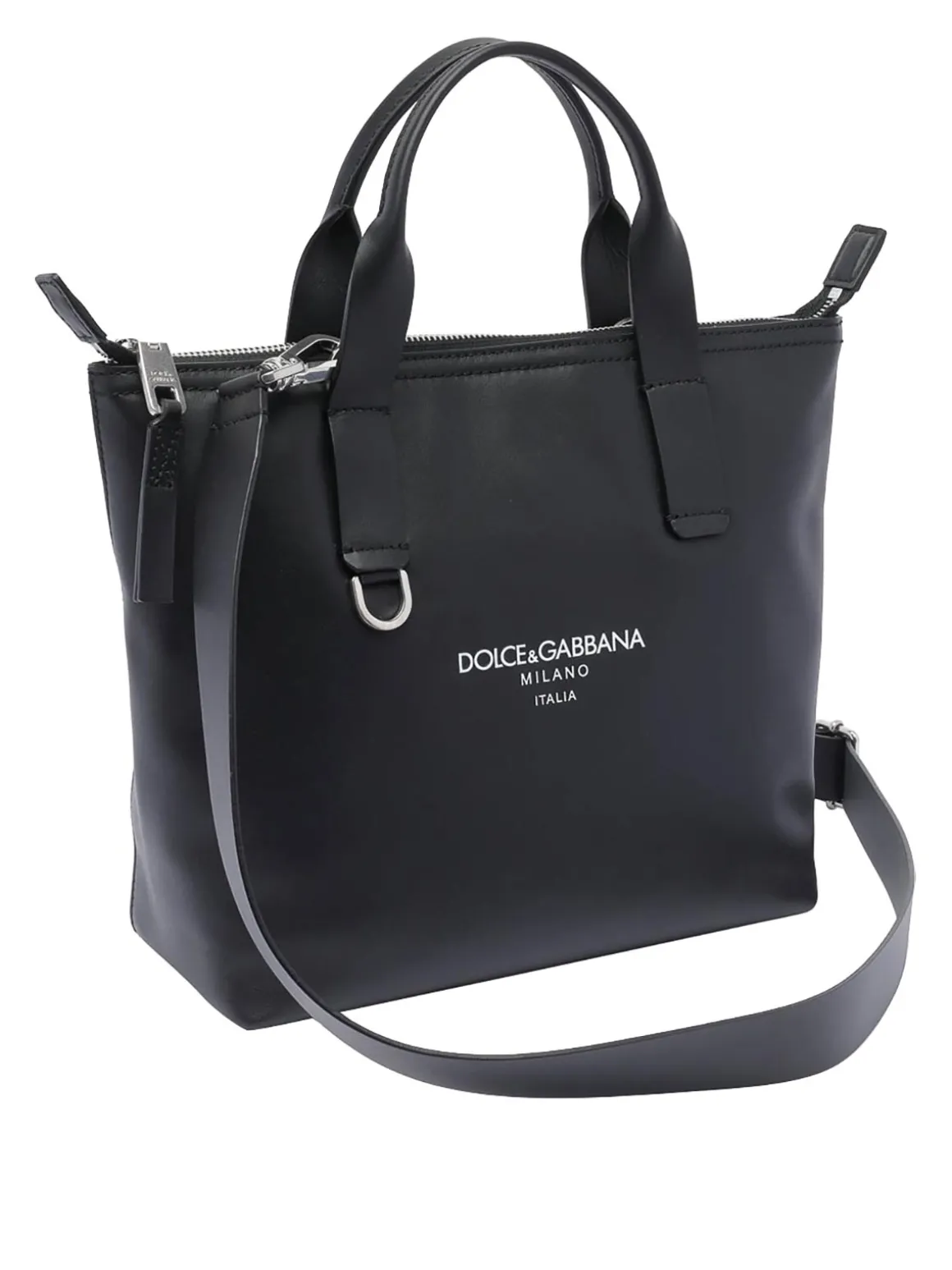 Borsa shopping piccola con logo