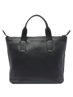 Borsa shopping piccola con logo