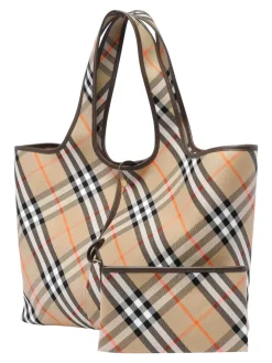 Borsa tote beige d'archivio