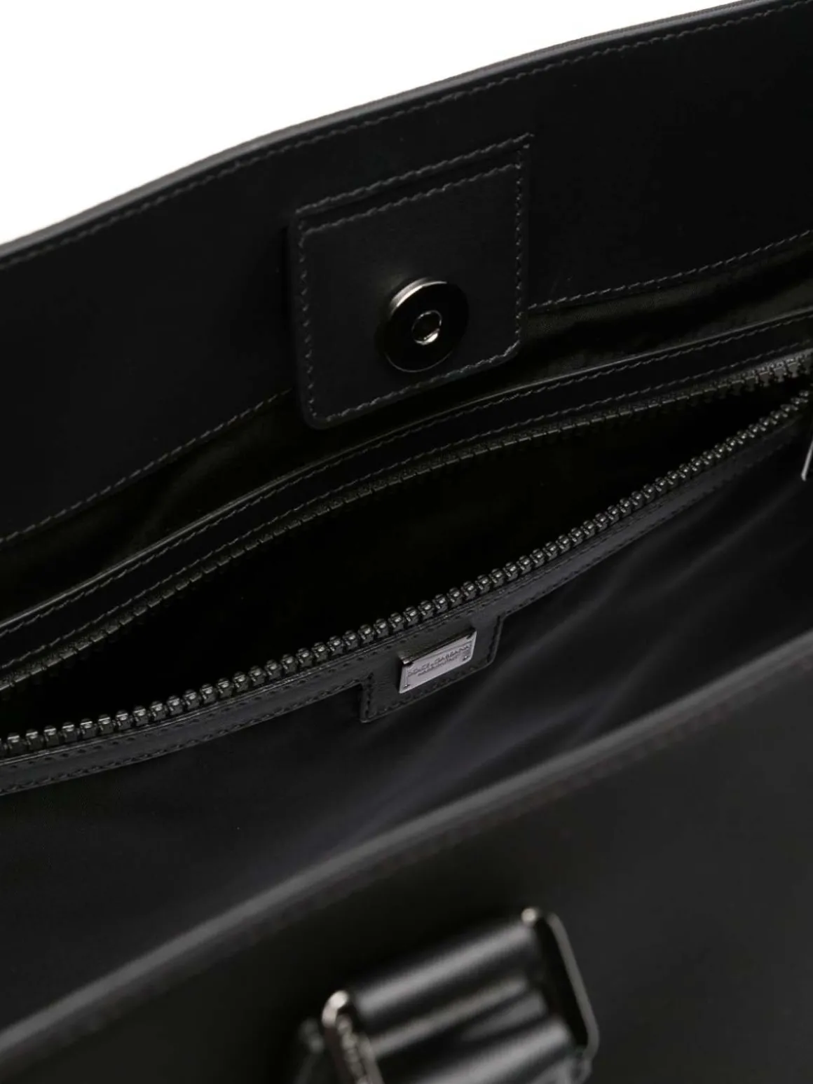 Borsa tote in nylon logato