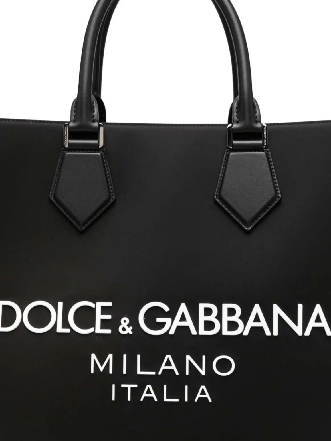 Borsa tote in nylon logato