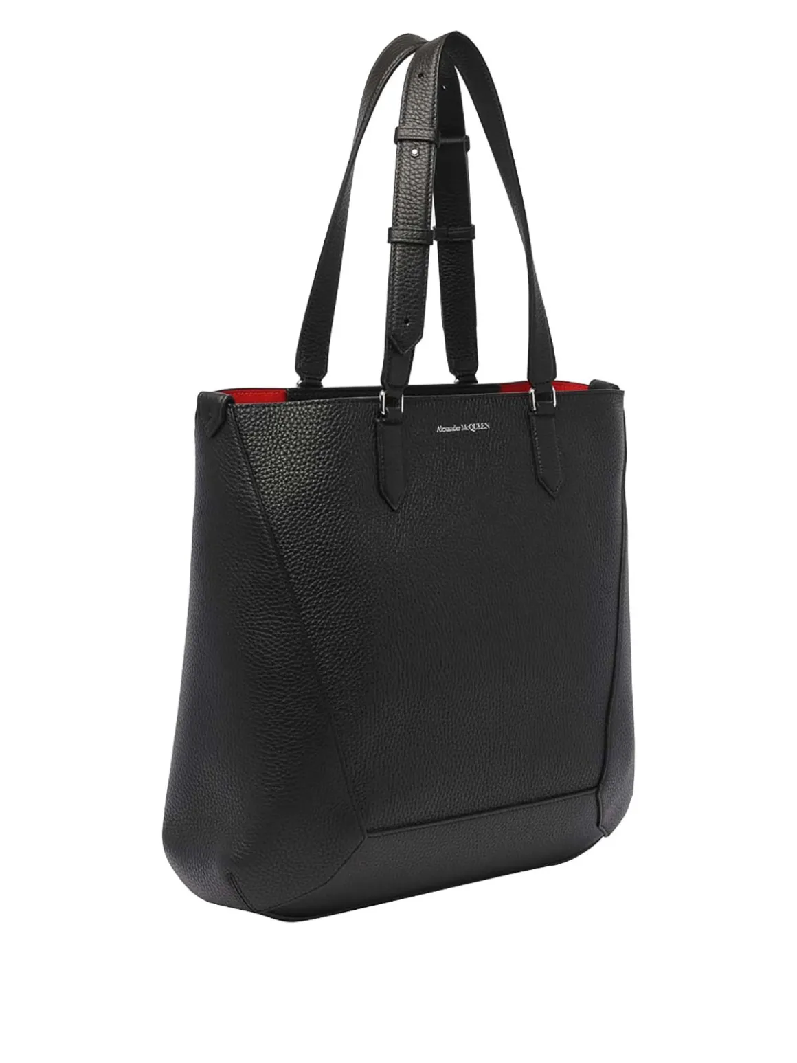 Borsa tote media il bordo