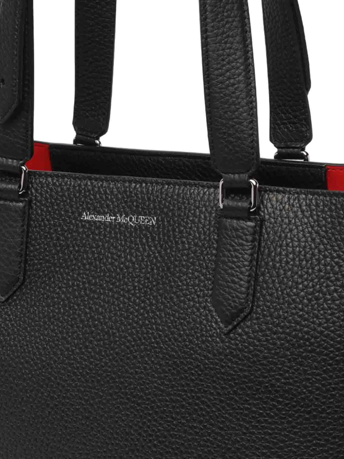 Borsa tote media il bordo