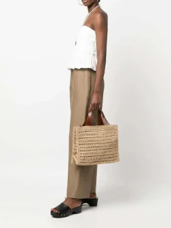 Borsa tote traforato