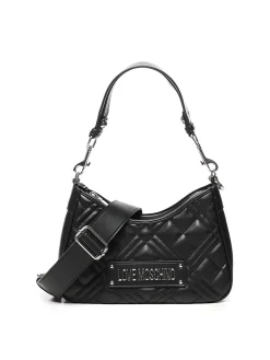 Borsa trapuntata con logo