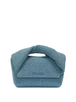 Borsa Twister midi in rafia
