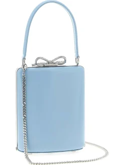 Borsetta della borsa in pelle blu