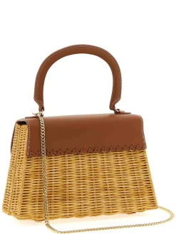 Borsetta di mini borse da prua rattan