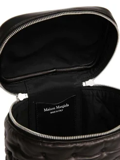 Borsetta in pelle nera glam