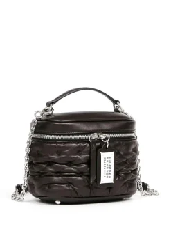 Borsetta in pelle nera glam