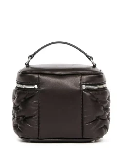 Borsetta in pelle nera glam