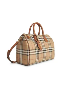 Bowling beige in pelle sacca