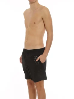 Boxer da mare con logo graffiti
