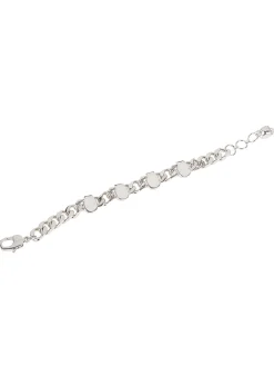 Bracciale a catena con teschio