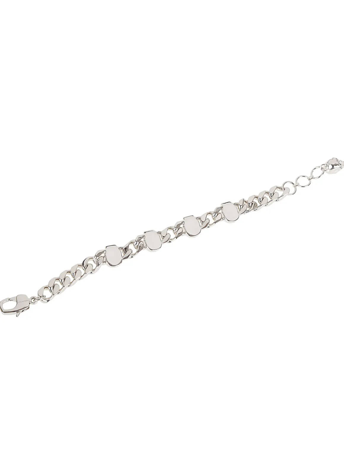 Bracciale a catena con teschio