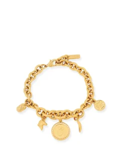 Bracciale In Ottone Con Charms