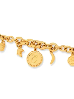 Bracciale In Ottone Con Charms