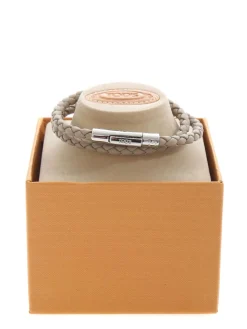 Braccialetto doppio beige