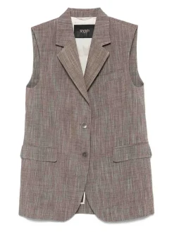 Brown di lino miscelato