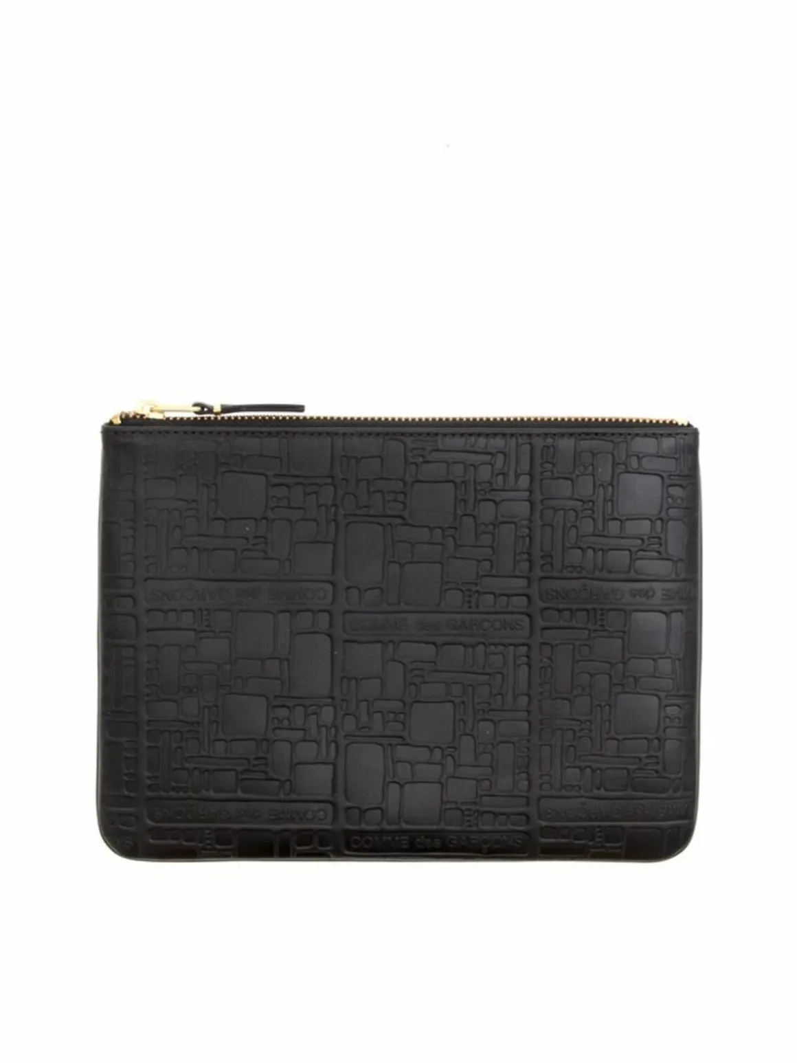 Bustina Embossed Logo nera
