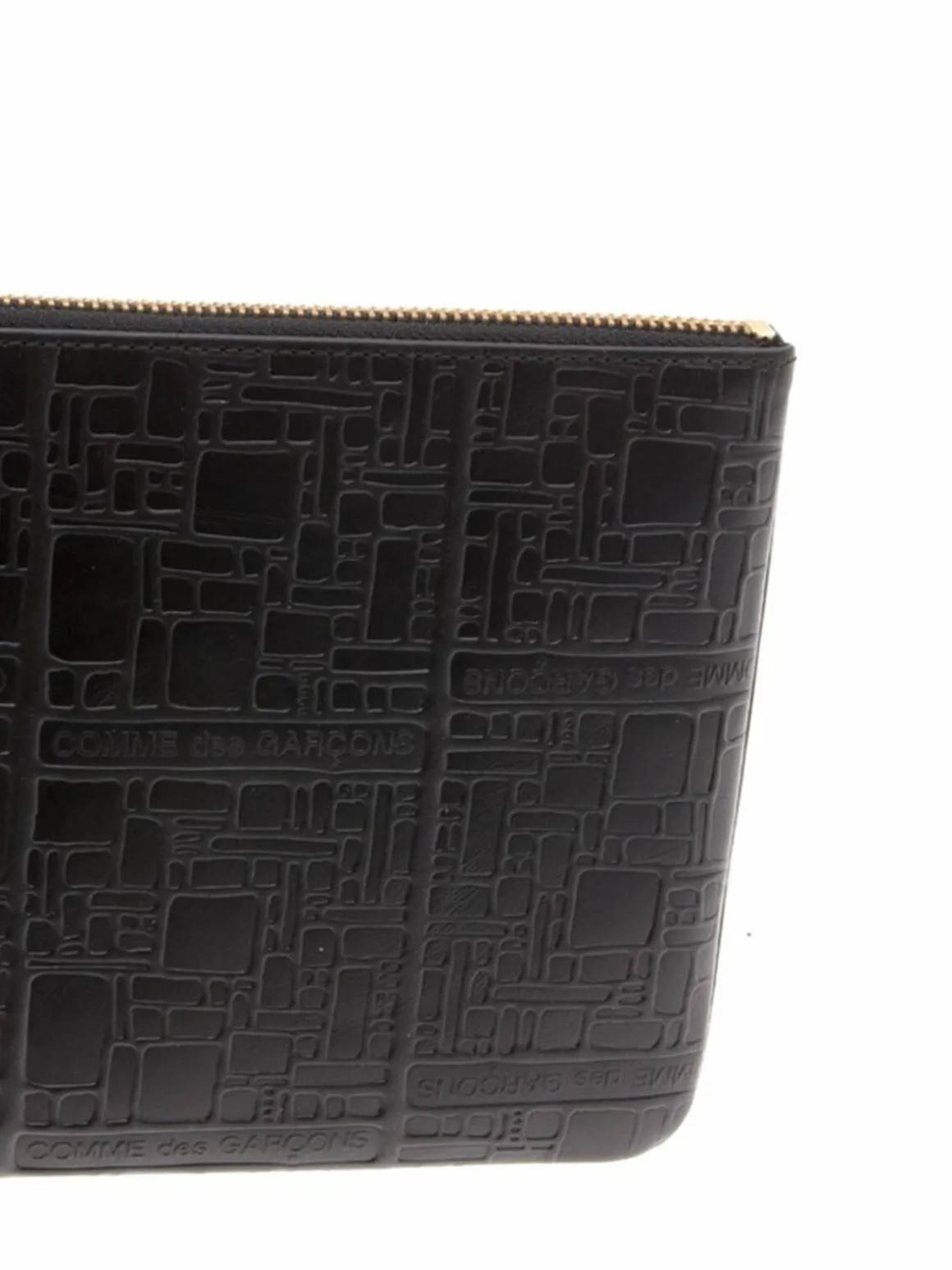 Bustina Embossed Logo nera