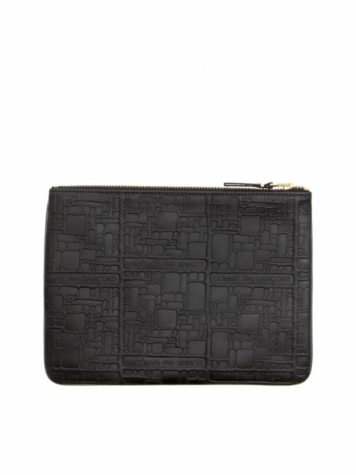 Bustina Embossed Logo nera