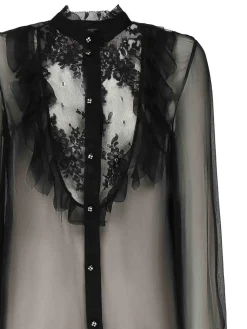 Camicetta di chiffon di seta