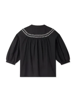 Camicetta di cotone nero