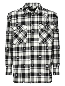 Camicia a controllo di cotone