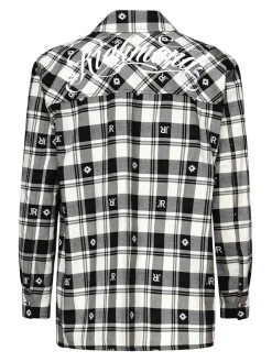 Camicia a controllo di cotone