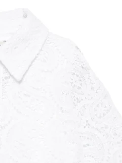 Camicia bianca con maniche lunghe