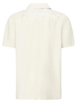 Camicia chuy con ricamo logo