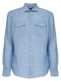 Camicia di lino Greg