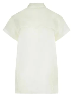Camicia di seta bianca Keefe